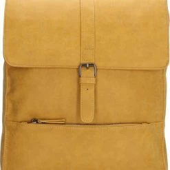 Beste Verkoop 😉 Enrico Benetti Kate 66454 Rugtas Met 15" Laptopvak - Oker Geel ✔️