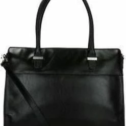 Aanbiedingen ⌛ Claudio Ferrici Laptoptas Classico Leer - Zwart 👏 -tassen-dames Verkoop 550x690 9