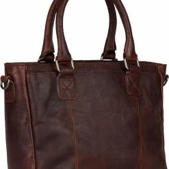 Top 10 🔥 Burkely Antique Avery Dames Handtas S - Bruin 🛒 -tassen-dames Verkoop 550x694