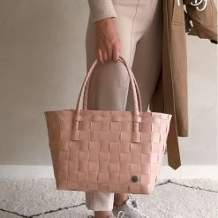 Groothandel 🧨 Handed By Paris - Shopper - Groen 🌟 -tassen-dames Verkoop 550x695 2