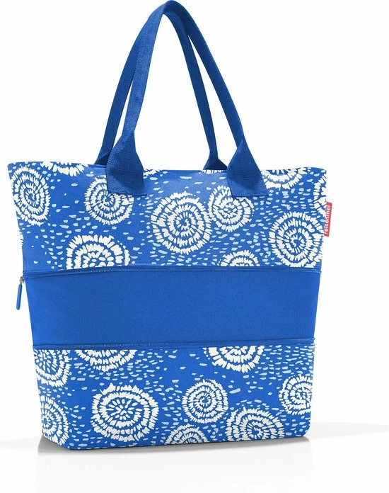 Nieuw ✨ Reisenthel Shopper E1 Shopper Schoudertas - 12L - Batik Strong Blue Blauw ⌛ 3 Nieuw ✨ Reisenthel Shopper E1 Shopper Schoudertas - 12L - Batik Strong Blue Blauw ⌛ - Afbeelding 3