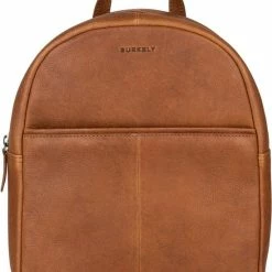Beste Verkoop 🧨 Burkely Antique Avery Unisex Rugzak Tablet - Cognac 🔔