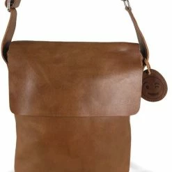 Beste deal π Saccoo Kleine Schoudertas / Crossbody Tas Dames - Leer - Caracas - Cognac π 21 Beste deal π Saccoo Kleine Schoudertas / Crossbody Tas Dames - Leer - Caracas - Cognac π -tassen-dames Verkoop 550x701