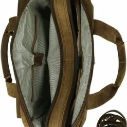 Promo 🔥 Spikes & Sparrow Laptoptas / Werktas / Aktetas - Bronco - 15.4 Inch - Leer - Cognac 😀 -tassen-dames Verkoop 550x701 4