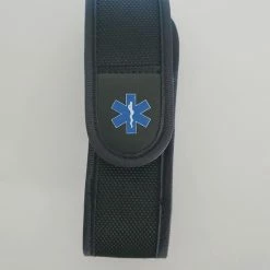 Aanbiedingen 👍 Spoed-shop Holster Stretch - Zaklamp Houder Bedrukt Met Star Of Life 🥰