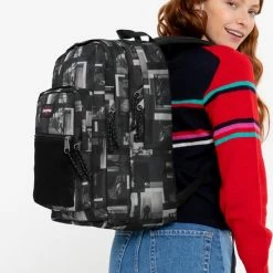 Goedkoop ⭐ Eastpak Pinnacle Rugzak 38 Liter - City Grain Black ✔️ -tassen-dames Verkoop 550x704 7