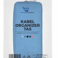 Begroting 😉 Premium Commerce Kabel Organizer Tas - Etui - Opbergtas Voor Elektronica En Accessoires - Kabels - Blauw ✔️ -tassen-dames Verkoop 550x704 9