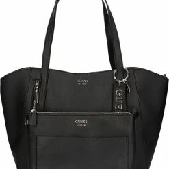 Groothandel 👍 Guess Naya Dames Handtas - Zwart 🥰 -tassen-dames Verkoop 550x706 1