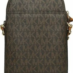 Goedkoopste 🔔 Michael Kors Schoudertas Jet Set Leer - Bruin 😉 -tassen-dames Verkoop 550x710 2