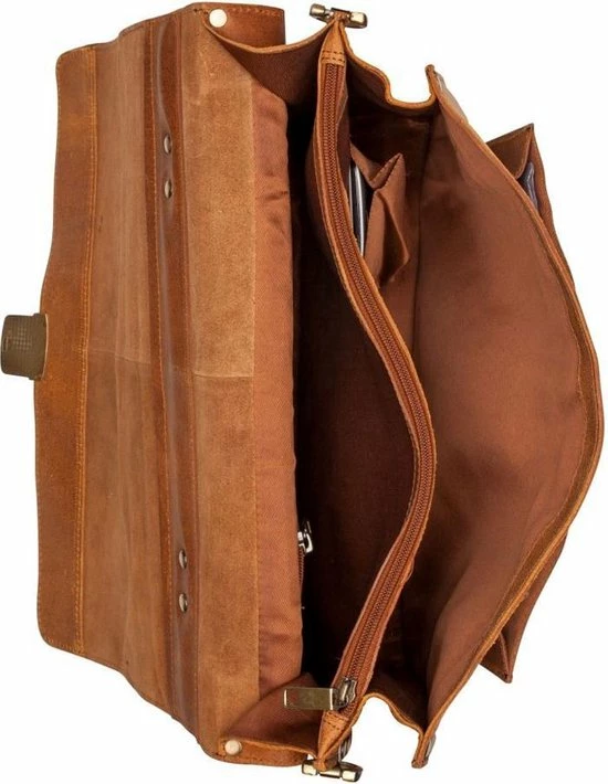 Beste Verkoop π₯ Burkely Vintage Scott Briefcase 2-Comp - Aktetas - Cognac π 14 Beste Verkoop π₯ Burkely Vintage Scott Briefcase 2-Comp - Aktetas - Cognac π - Afbeelding 14