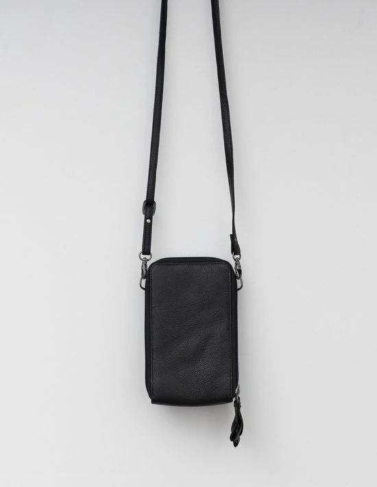 Groothandel π₯° Bag2Bag Lederen Schoudertas / Telefoontasje / Portemonnee Dale Black π 6 Groothandel π₯° Bag2Bag Lederen Schoudertas / Telefoontasje / Portemonnee Dale Black π - Afbeelding 6