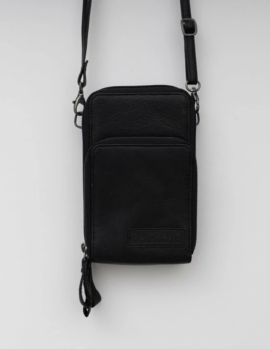 Groothandel π₯° Bag2Bag Lederen Schoudertas / Telefoontasje / Portemonnee Dale Black π 7 Groothandel π₯° Bag2Bag Lederen Schoudertas / Telefoontasje / Portemonnee Dale Black π - Afbeelding 7