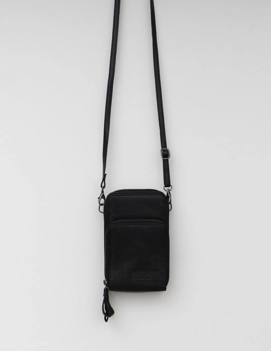 Groothandel π₯° Bag2Bag Lederen Schoudertas / Telefoontasje / Portemonnee Dale Black π 8 Groothandel π₯° Bag2Bag Lederen Schoudertas / Telefoontasje / Portemonnee Dale Black π - Afbeelding 8