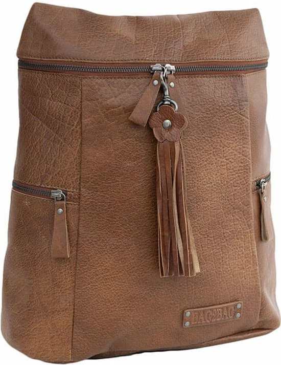 Gloednieuw π Bag2Bag Rugzak Toronto Cognac π 1 Gloednieuw π Bag2Bag Rugzak Toronto Cognac π