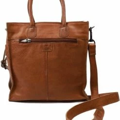 Beste recensies van 😍 Bear Design Grote Schoudertas / Crossbody Tas Dames - Leer - Callisto Pelle - Cognac 🧨 -tassen-dames Verkoop 550x714 5