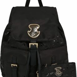 Gloednieuw 😉 Zwarte HOGWHARTS Harry Potter-rugzak Met Zakken 🧨