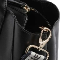 Goedkoopste 💯 Valentino Bags Valentino Medium Schoudertas / Crossbody Tas Dames - Cous - Zwart 🔔 -tassen-dames Verkoop 550x721