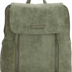 Beste deal 🥰 Enrico Benetti Nouméa 66434 Damesrugtas - Olijf Groen ⭐