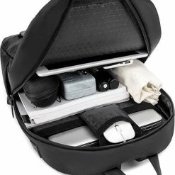 Korting ⌛ Golden Wolf Rugtas - Rugzak - Laptoptas - Motortas - Zwart 👏 -tassen-dames Verkoop 550x730 8