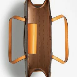 Coupon 🎁 Guess Silvana Dames Shopper Kunstleer - Bruin 👍 -tassen-dames Verkoop 550x733 16