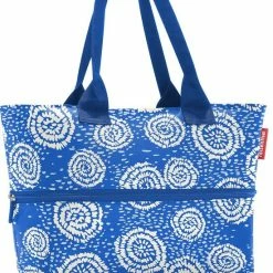 Nieuw β¨ Reisenthel Shopper E1 Shopper Schoudertas - 12L - Batik Strong Blue Blauw β
