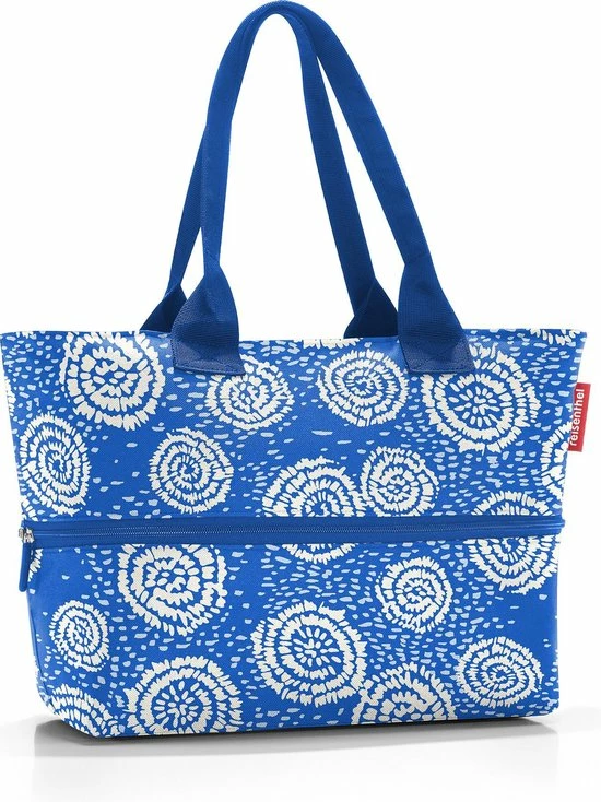 Nieuw ✨ Reisenthel Shopper E1 Shopper Schoudertas - 12L - Batik Strong Blue Blauw ⌛ 1 Nieuw ✨ Reisenthel Shopper E1 Shopper Schoudertas - 12L - Batik Strong Blue Blauw ⌛