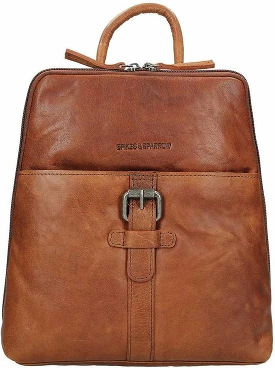 Kopen 𧨠Spikes & Sparrow Rugtas / Rugzak / Schooltas - Bronco - 6 Liter - Leer - Cognac π 6 Kopen 𧨠Spikes & Sparrow Rugtas / Rugzak / Schooltas - Bronco - 6 Liter - Leer - Cognac π - Afbeelding 6