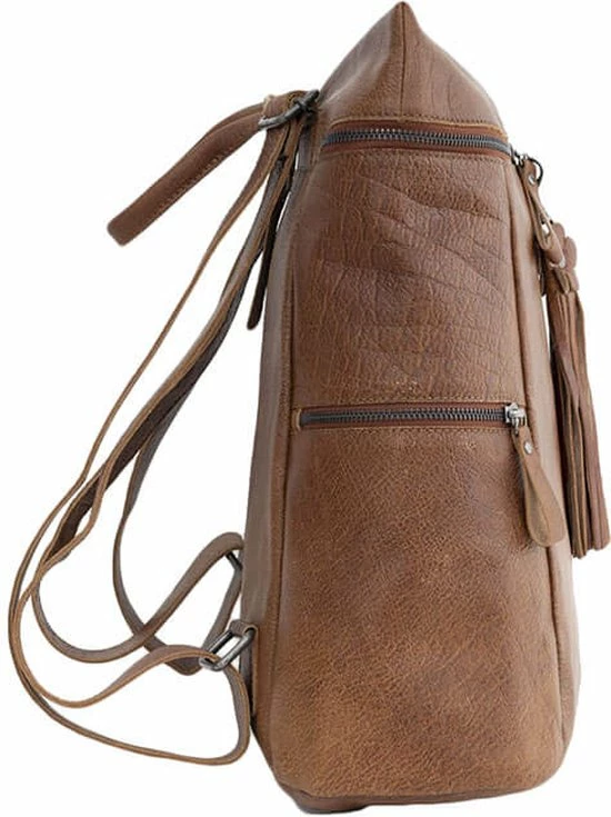 Gloednieuw π Bag2Bag Rugzak Toronto Cognac π 2 Gloednieuw π Bag2Bag Rugzak Toronto Cognac π - Afbeelding 2