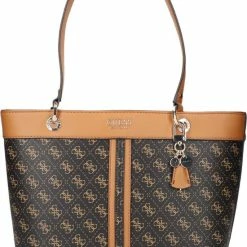 Uitgang π Guess Noelle Elite Tote Handtassen - Bruin π 36 Uitgang π Guess Noelle Elite Tote Handtassen - Bruin π -tassen-dames Verkoop 550x737 7