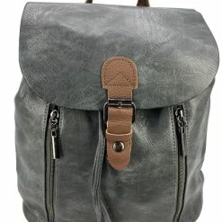 Top 10 π― Flores Lederwaren Soepele Antraciet Leren Rugzak π