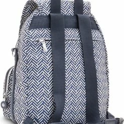 Beste Verkoop 🥰 Kipling FIREFLY UP Dames Rugzak - Urban Chevron 🎁 -tassen-dames Verkoop 550x743 6