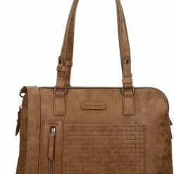 Begroting 💯 Enrico Benetti Alice 66631 Schoudertas Met Tabletvak - Camel 🤩