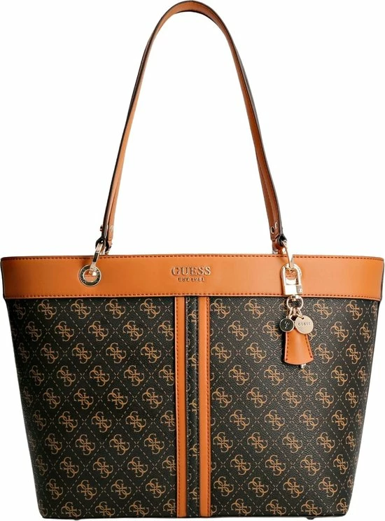 Uitgang π Guess Noelle Elite Tote Handtassen - Bruin π 9 Uitgang π Guess Noelle Elite Tote Handtassen - Bruin π - Afbeelding 9