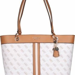 Gloednieuw π₯° Guess Grote Schoudertas / Crossbody Tas Dames - Noelle - Wit π