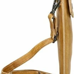 Uitgang ✔️ Bear Design Kleine Schoudertas / Crossbody Tas Dames - Leer - Calisto Pelle - Cognac 🔔 -tassen-dames Verkoop 550x750 2