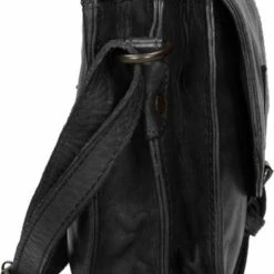 Goedkoopste 👍 Bear Design Kleine Schoudertas / Crossbody Tas Dames - Leer - Cow Lavato - Zwart ✨ -tassen-dames Verkoop 550x751 4