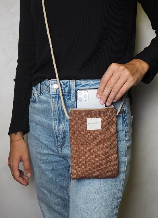 Beste deal π Schoudertas Klein VAS Telefoontasje Met Koord Schoudertasje Festivaltasje De La Mur Line 𧨠2 Beste deal π Schoudertas Klein VAS Telefoontasje Met Koord Schoudertasje Festivaltasje De La Mur Line 𧨠- Afbeelding 2