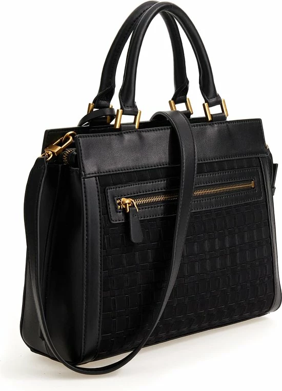 Goedkoop π€© Guess Katey Flap Shoulder Dames Schoudertas - Zwart βοΈ 2 Goedkoop π€© Guess Katey Flap Shoulder Dames Schoudertas - Zwart βοΈ - Afbeelding 2