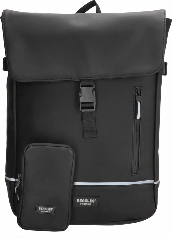 Hete verkoop 𧨠Beagles Originals Waterproof Originals Rugzak 15,6 Inch (34.5x19.4 Cm) - Zwart π 3 Hete verkoop 𧨠Beagles Originals Waterproof Originals Rugzak 15,6 Inch (34.5x19.4 Cm) - Zwart π - Afbeelding 3