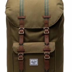 Aanbiedingen 🔔 Herschel Little America - Military Olive / Ruime Rugzak Met 25L Opbergvolume - 15" Fleece-gevoerd Laptopvak - Magnetische Sluiting / Met Levenslange Fabrieksgarantie / Limited Lifetime Warranty / Groen ⌛