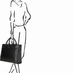 Beste Verkoop ✨ Micmacbags Golden Gate Laptoptas 15,6 Inch (38 Cm) - Zwart 🎉 -tassen-dames Verkoop 550x765 1