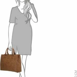 Begroting 🎉 Enrico Benetti Metz 66492 Laptoptas / Business Handtas 13" - Camel 🔥 -tassen-dames Verkoop 550x765 5