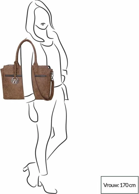 Beste Pirce β Wimona Catarina 2030 Schoudertas / Laptoptas - Zwart π 8 Beste Pirce β Wimona Catarina 2030 Schoudertas / Laptoptas - Zwart π - Afbeelding 8