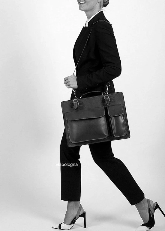 Begroting π Viabologna Leren Aktetas Schooltas Model Geneva - Donkerblauw - β 6 Begroting π Viabologna Leren Aktetas Schooltas Model Geneva - Donkerblauw - β - Afbeelding 6