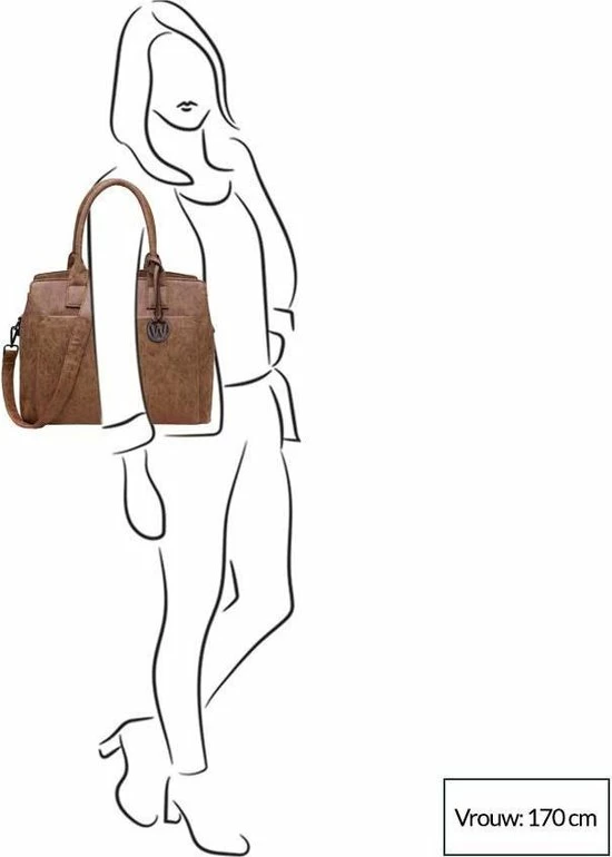 Coupon βοΈ Wimona Isabella 2060 Schoudertas / Laptoptas - 15,4 Inch - Zwart π 2 Coupon βοΈ Wimona Isabella 2060 Schoudertas / Laptoptas - 15,4 Inch - Zwart π - Afbeelding 2