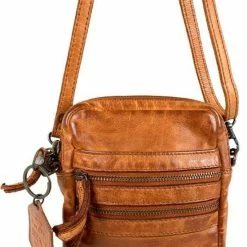 Begroting 𧨠Bear Design Vikas Leren Crossbodytas / Schoudertas - Cognac π 23 Begroting 𧨠Bear Design Vikas Leren Crossbodytas / Schoudertas - Cognac π -tassen-dames Verkoop 550x772 3