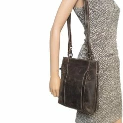 Beste recensies van 🛒 Arrigo Rugtas Leer Of Schoudertas Leer Donkerbruin - Rugzak Leer Anti-Diefstal - Groter Te Maken Met 2 Zij Ritsen 😍 -tassen-dames Verkoop 550x774 6