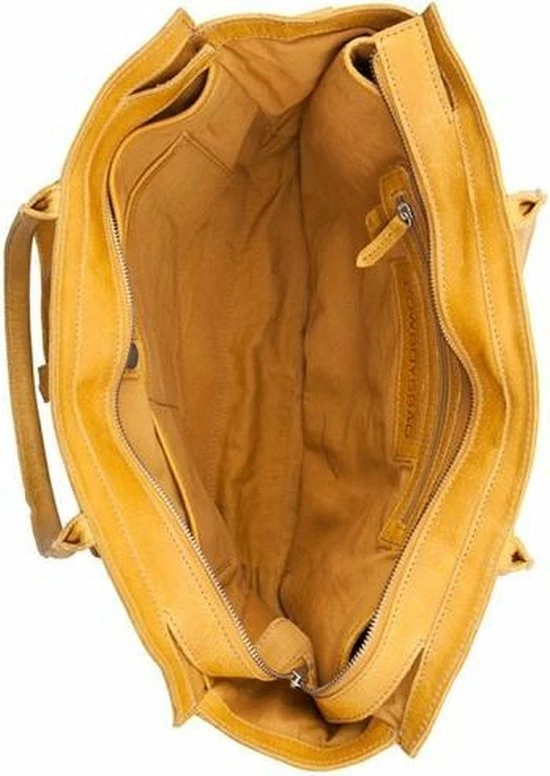 Goedkoop ⌛ Cowboysbag Laptoptas Clean Lines Leer - Geel ✔️ 12 Goedkoop ⌛ Cowboysbag Laptoptas Clean Lines Leer - Geel ✔️ - Afbeelding 12