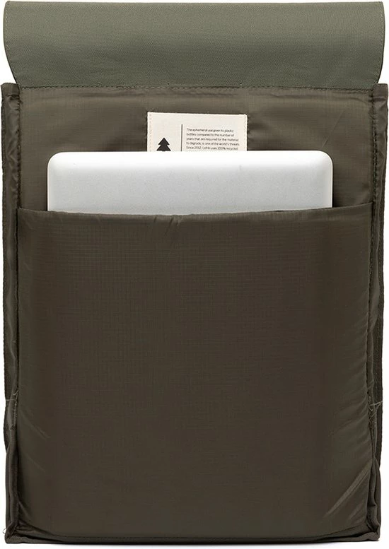 Groothandel π₯ Lefrik Handy Laptop Rugzak - Eco Friendly - Recycled Materiaal - 15 Inch - Olive π 4 Groothandel π₯ Lefrik Handy Laptop Rugzak - Eco Friendly - Recycled Materiaal - 15 Inch - Olive π - Afbeelding 4