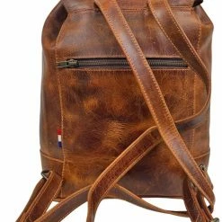 Promo 😉 SEDNA Vintage Dames Rugzak Melissa. 100% Leer. 👍 -tassen-dames Verkoop 550x778 17